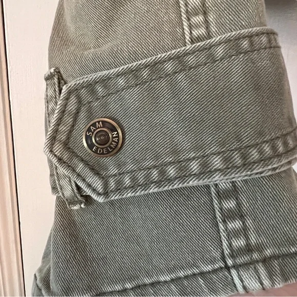 Sam Edelman Mesa Cropped Utility Jacket - Picture 6 of 15